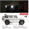 1/24 масштаб Benz G63 AMG модель автомобиля, игрушечный автомобиль из цинкового сплава со звуком и светом для детей, подарок для мальчиков и девочек