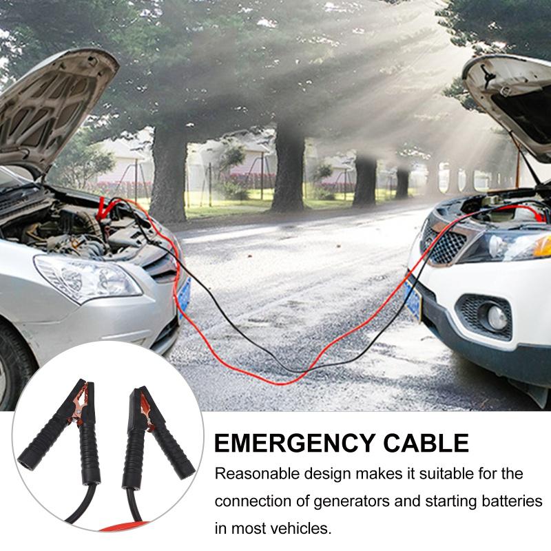 2,5/3 м 1800A автомобильный аккумулятор, удобный аварийный кабель, стартовая огневая линия для автомобиля