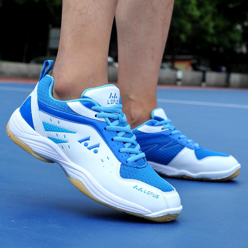 36-45 LEFUS New High-quality Shock-absorbing Anti-skid Wear-resistant Badminton Shoes Tennis Shoes Volleyball Shoes Training Shoes