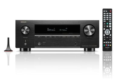 AV-ресивер Denon Surround, совместимый с обработкой 8K Ultra IMAX, черный, AVR-X3800H, 9,4-канальный HD, HDR10+, улучшенный, Auro-3D, 11,4-канальный / AVR-X3800HK