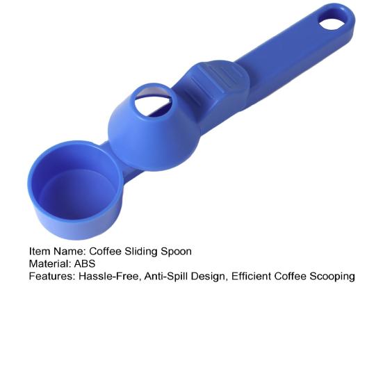 Кофейная ложка-воронка для многоразовых капсул K-типа, вместимость 2 столовые ложки, аккуратная ложка-наполнитель для чайных пакетиков, кофейная мерная ложка для молотого кофе, протеина