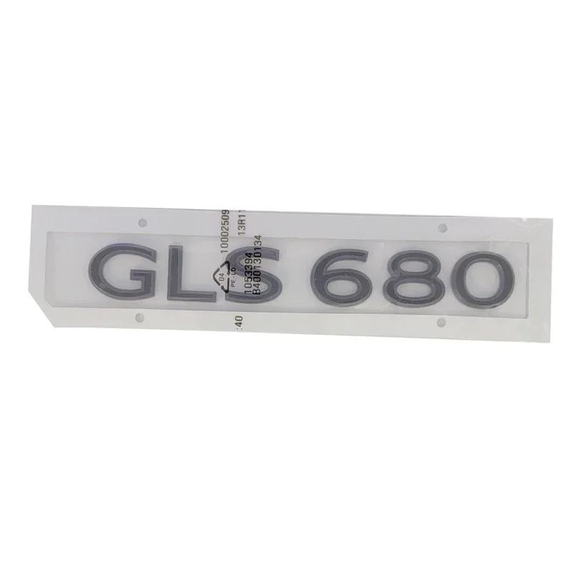 Наклейка на кузов автомобиля Задний значок-буквы на багажник для Mercedes Benz Maybach 2021 GLS400 GLS450 GLS480 GLS500 GLS580 GLS600 GLS680