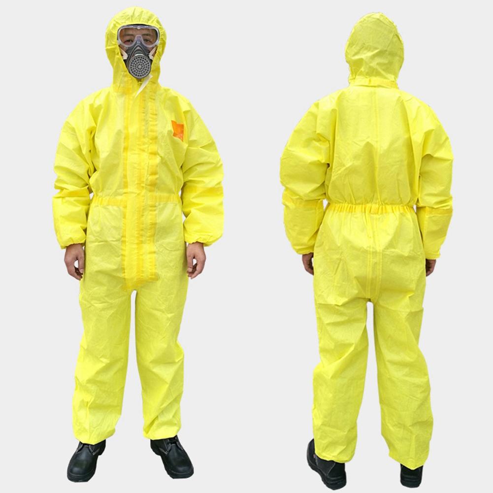 3000 Химический защитный костюм для жидкостей Водонепроницаемый защитный комбинезон от кислот и щелочей XL
