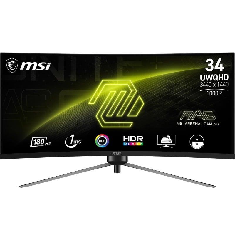 MSI MAG 345CQRDE Gaming Monitor 3440 x 1440 180Hz Black