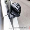 Высокое качество боковой двери автомобиля крышка зеркала заднего вида дополнение для Honda для Civic 2016-крышка зеркала заднего вида автомобиля