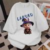New LABUBU Printed Short-sleeved T-shirt Women's Round Neck Top Cute Casual Fashion Clothes