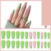 Fake Nails Stunning Visual Effect No Odor Extend Nail