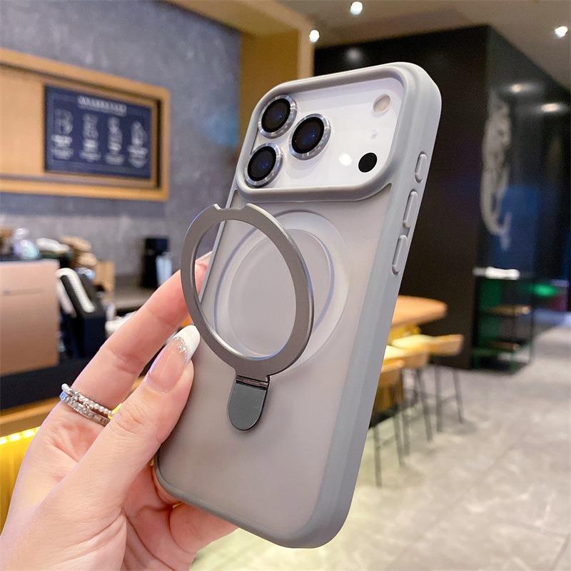 For Fashion Matte Magnetic Case For iPhone 17 Air 16 15 14 Plus 13 12 11 Pro Max 17 Pro Magsafe Wireless Charge Cover