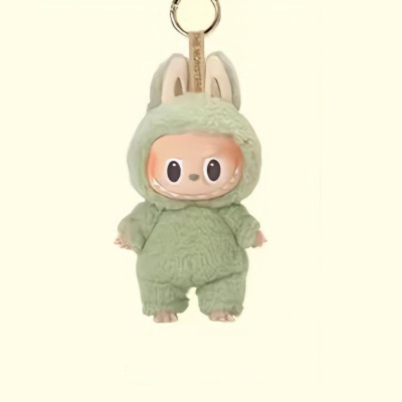 Bubble labubu tide play blind box labubu плюшевые игрушки виниловое лицо макароны родина высокое качество