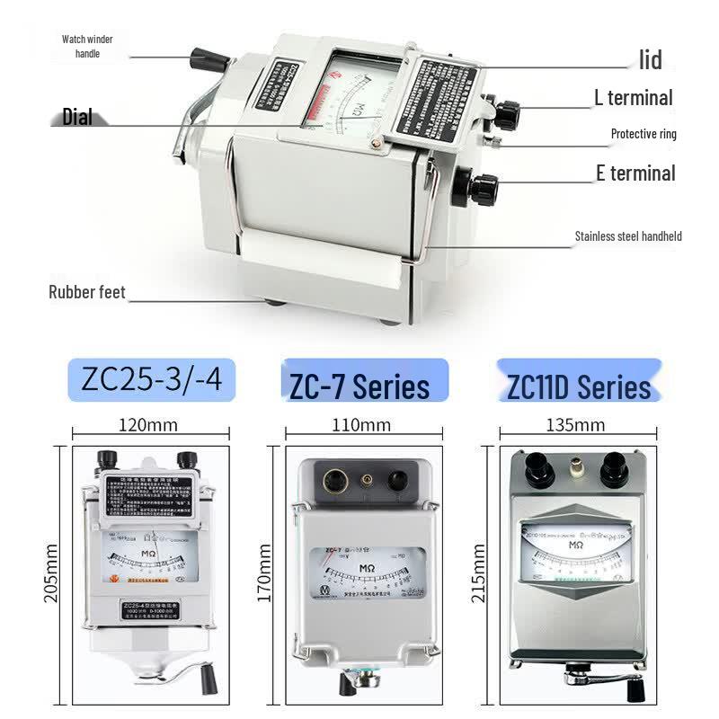 Тестер сопротивления заземления Xinzhan ZC-B