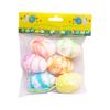 6Pcs/Set Hanging Decor Decorative Bright-colored Cute Attractive Beautiful Easter Egg Widget for Party