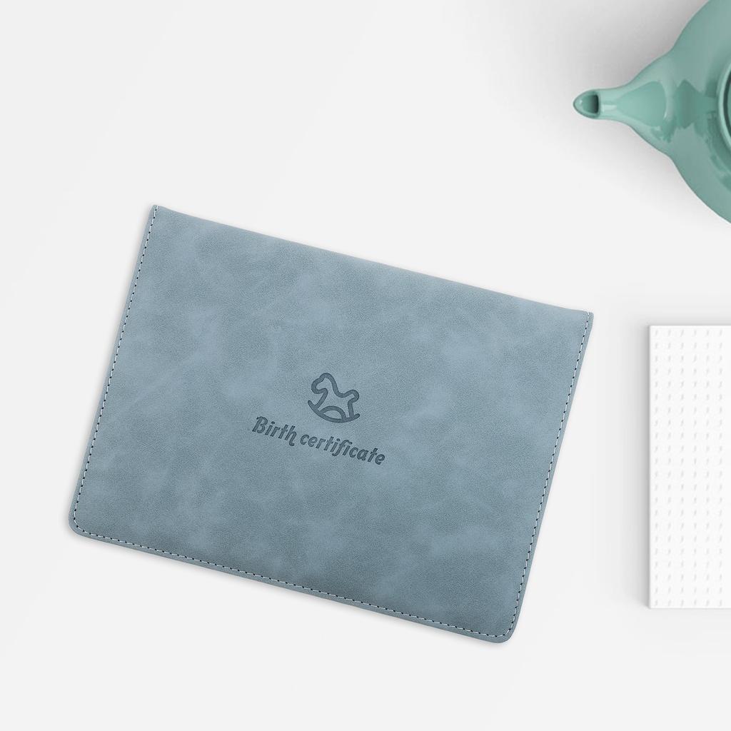 Папки для свидетельств о рождении Протекторы Рукав Универсальный держатель для кожи Органайзер для документов Детский Для папки Защитник свидетельства о рождении