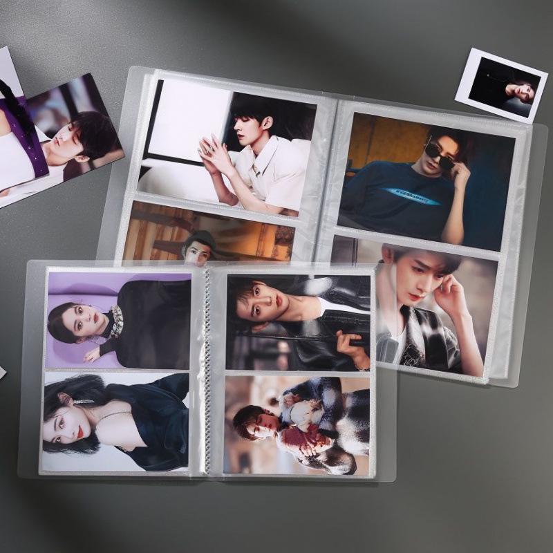 Семейный скрапбук и фотоальбом большой вместимости для Polaroid и маленьких карточек