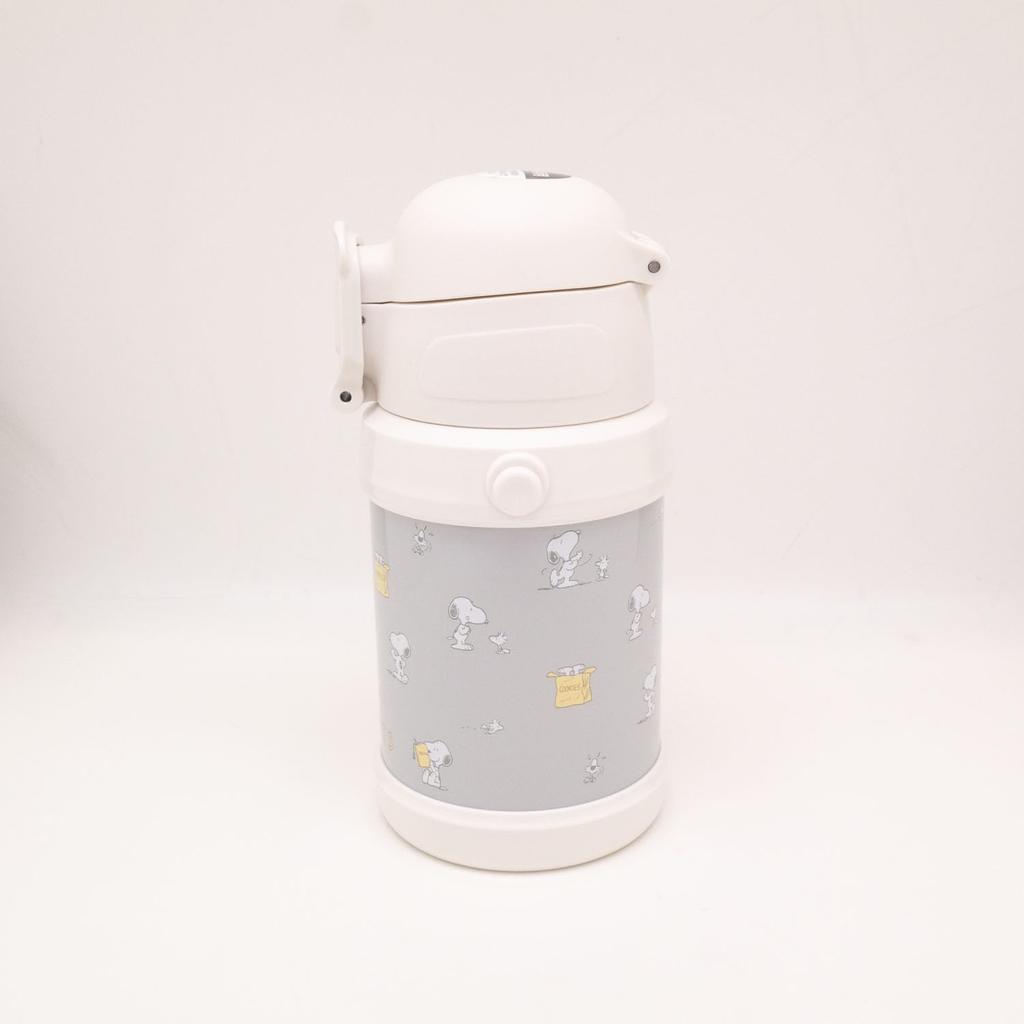 PEANUTS Stainless Steel Bottle with Straw SBR 450S
