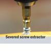 Набор экстракторов поврежденных винтов, набор экстракторов сорванных винтов для скользящей резьбы, экстрактор сломанных болтов, съемник болтов