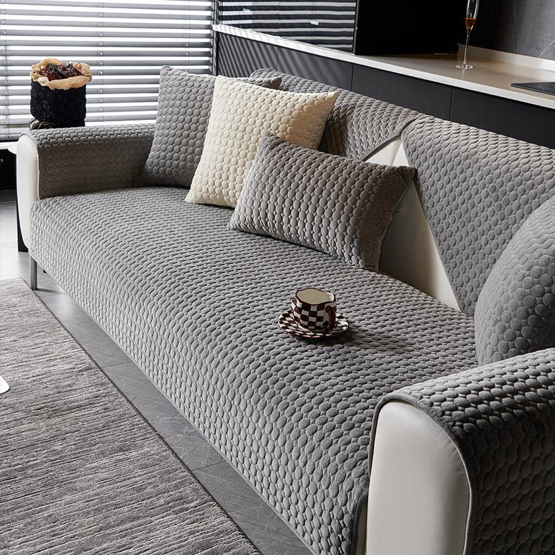 Однотонная плюшевая подушка для дивана для гостиной, диванный коврик глубокого цвета, светлая роскошная подушка для дивана с узором из верблюжьего бархата