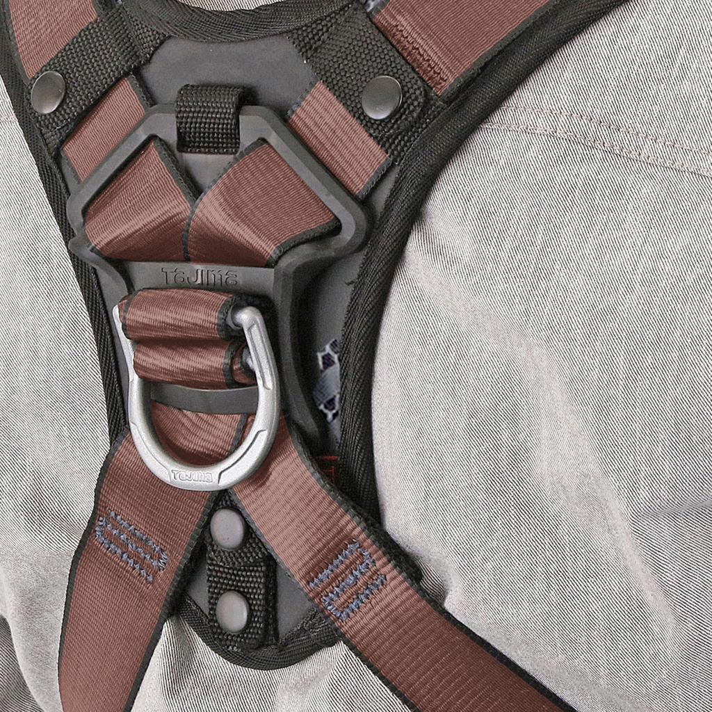 Страховочная привязь Tajima New Standard Safety Safe с седлом, легкая, 130 кг, изготовлена с четырьмя точками безопасности для крепления и снятия, новый металлический дизайн