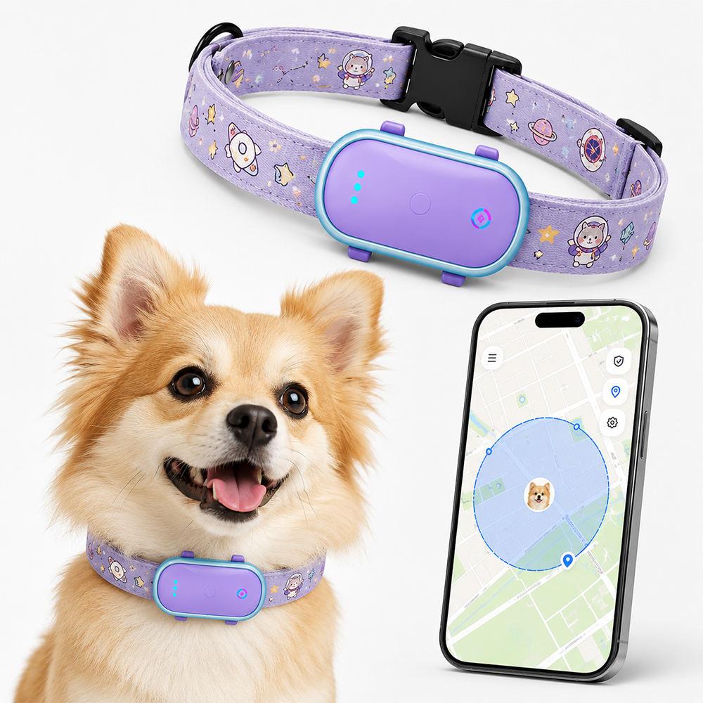 Device Sharing Cloud Management Multi Language App Low MOQ Bulk Supply Smart Tracker Collar Rastreador Para Mascotas