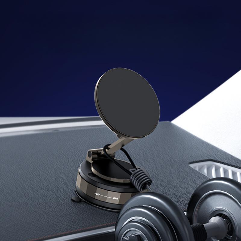 1 шт. специальный вакуумный адсорбционный держатель для мобильного телефона с магнитной присоской MagSafe, вращающийся, настольный портативный автомобильный держатель для навигации