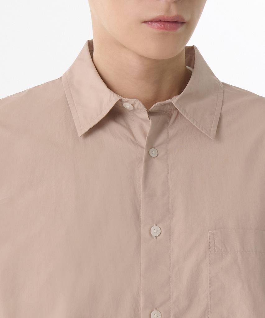 MUSINSA STANDARD Relaxed Soft Poplin Shirt [Desert Pink]