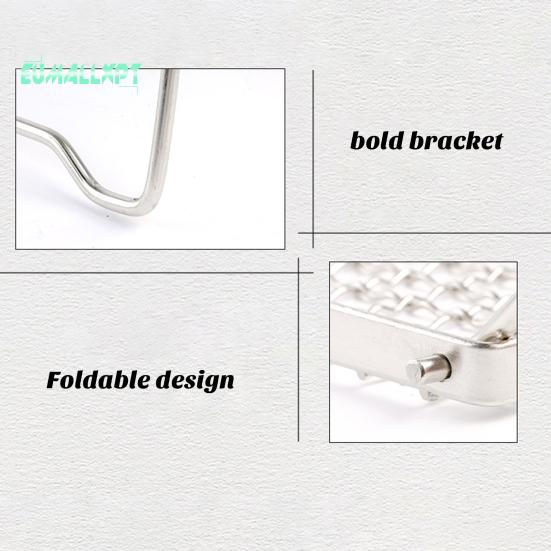 Подставка для газовой плиты, высокая стабильность, термостойкость, защита от ржавчины, портативная складная решетка для пикника, барбекю, принадлежности для кемпинга