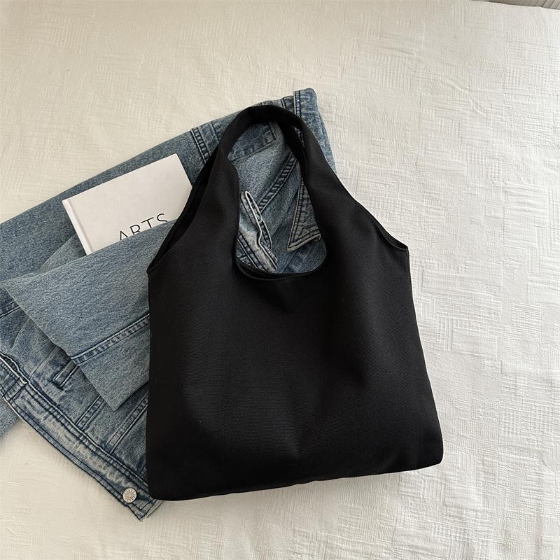 Индивидуальный тренд большой емкости новый модный корейский вариант модная женская сумка через плечо портативная сумка подмышкой студенческая сумка-тоут