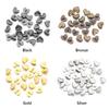 40pcs 8mm Doll Heart Shape Buttons DIY Metal Ultra-small Buckles Mini Doll Coat Buckle For 1/6 Doll Clothing Buckles Accessories