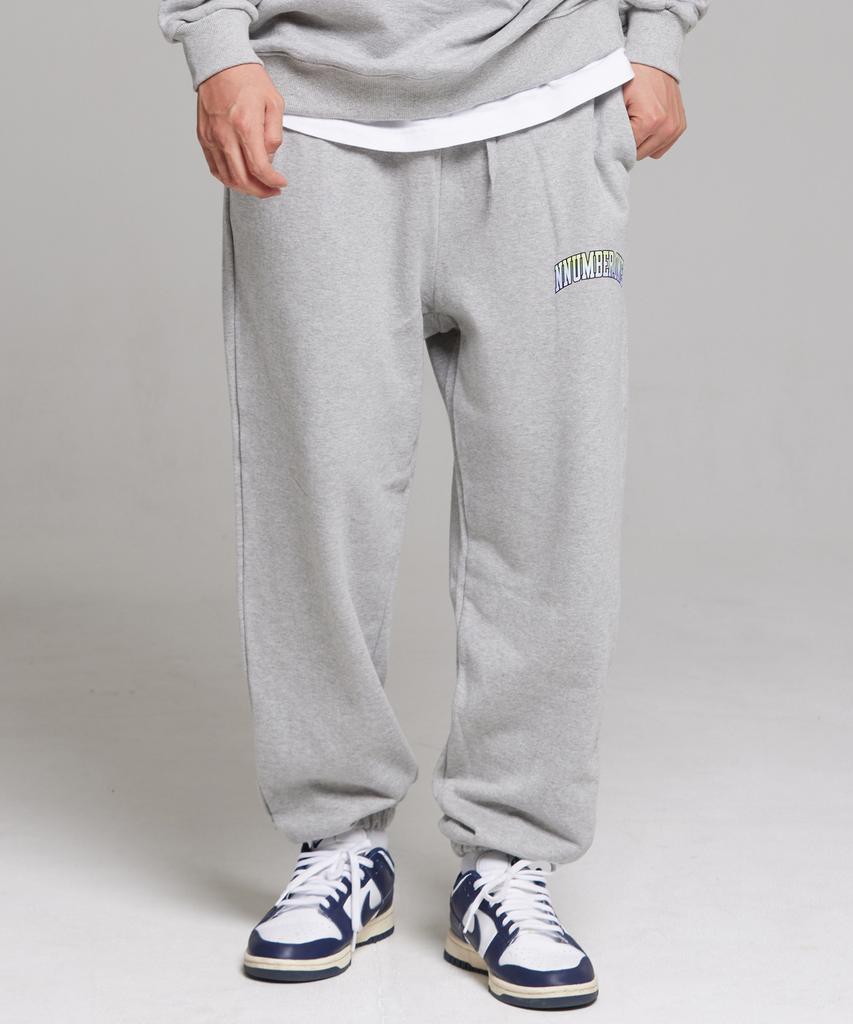 CREAM SODA LAB Nno1 Prism Logo Training Jogger Pants Gray