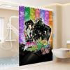 Классическое Аниме JoJo's Bizarre Простая Занавеска для Душа в Ванную Защитная Перегородка Душ Быстросохнущая Можно Стирать Легкая Ванна