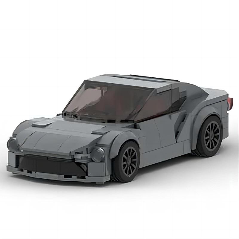 MOC Small Particle Building Blocks Assembled Fengtian GT86 Sports Car Model Speed8 Grid Car Racing Toy