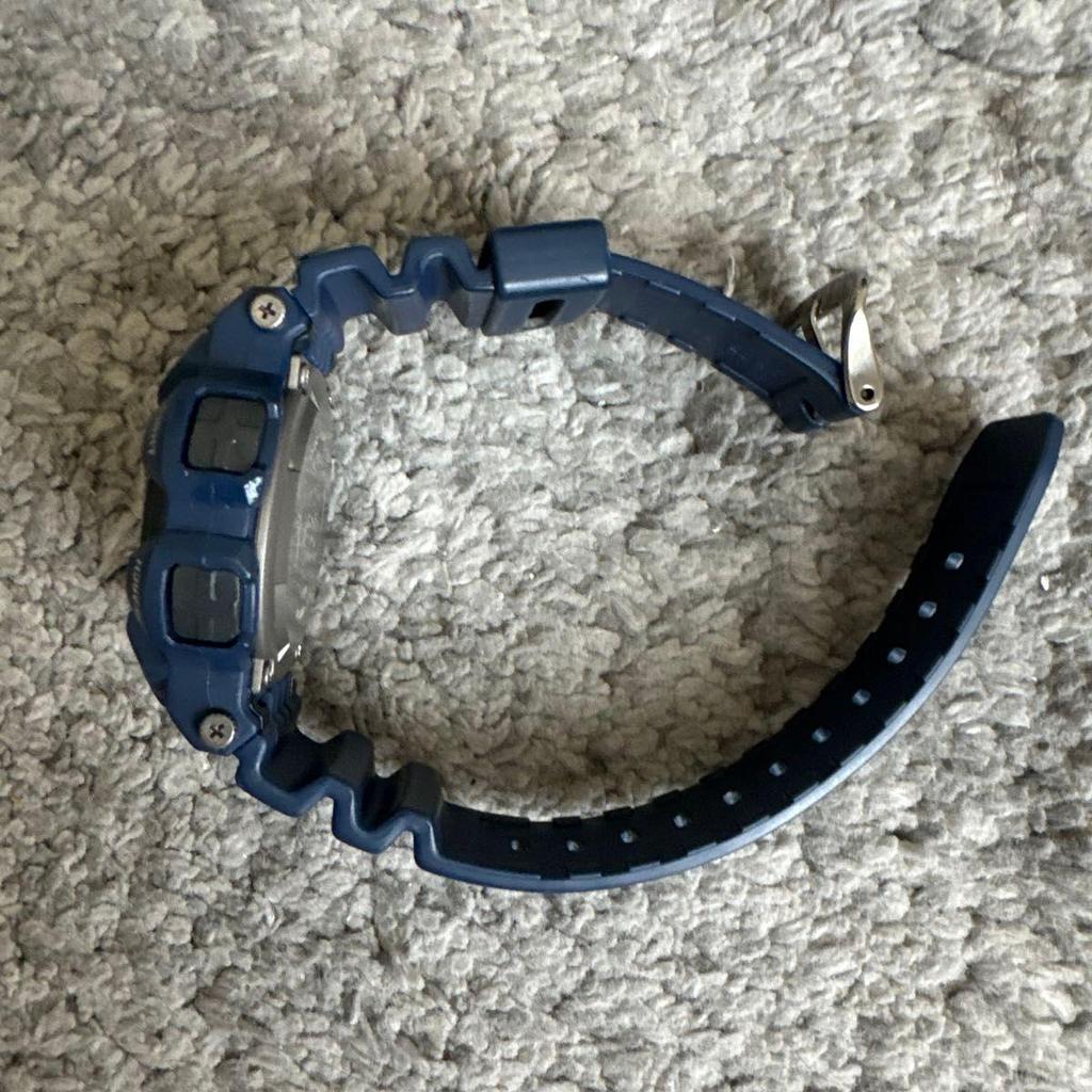 Б/у Цифровые часы CASIO G-SHOCK GULFMAN G-9100 Синие