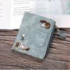 Women Cute Cat Wallet Small Zipper Girl Wallet Brand Designed Leather Women Coin Purse Female Card Holder Wallet Billetera