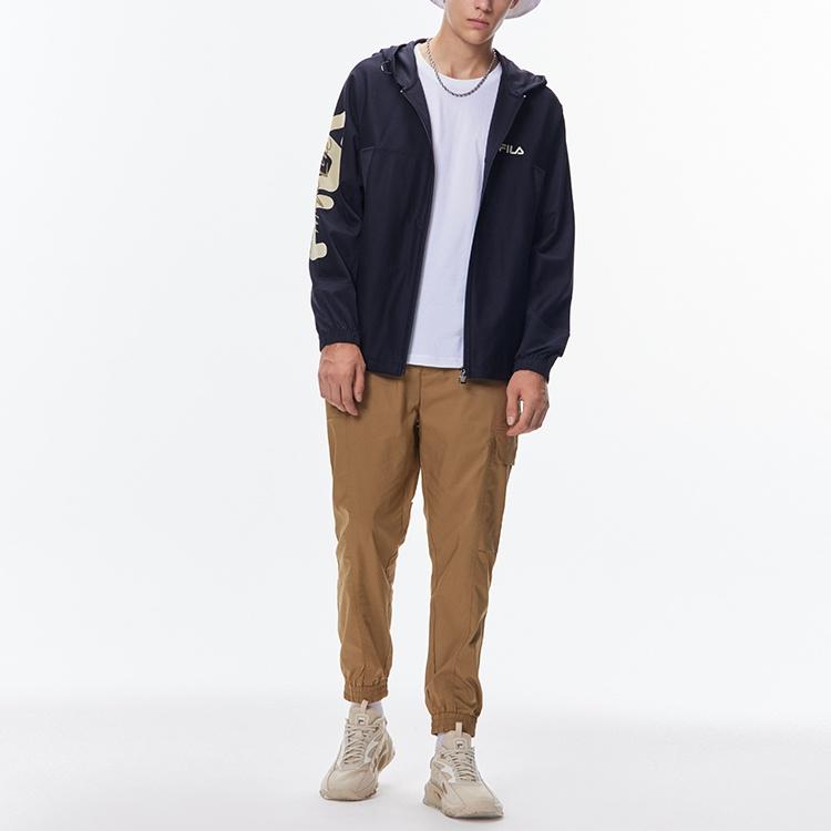 FILA Jackets Men's Legend Blue Hooded Moderate Other F11M138501F-NV