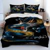 3D Retro Dragon Printed Bedding Sets Exquisite Bed Supplies Set Duvet Cover Bed Comforter Set Bedding Set Luxury Birthday Gift