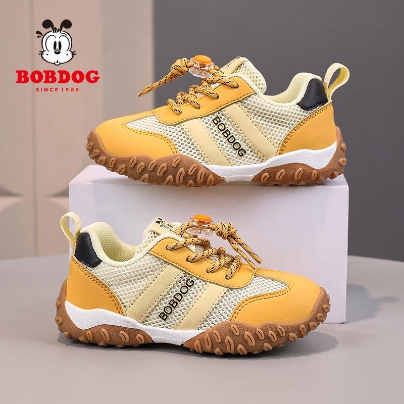 Babudou girls' shoes2026New summer collection: children's single-layer mesh athletic shoes, soft-soled, non-slip, and casual for boys