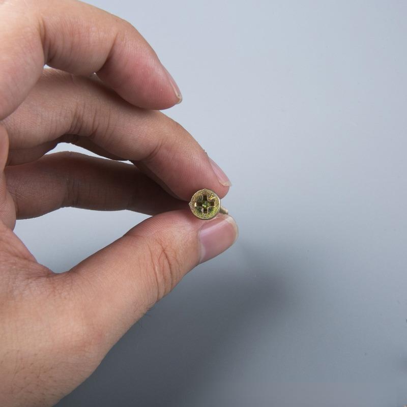 600 шт./коробка M3.5/4 12/16/20/25/30/45/50 мм Набор цветных оцинкованных саморезов с крестообразным шлицем