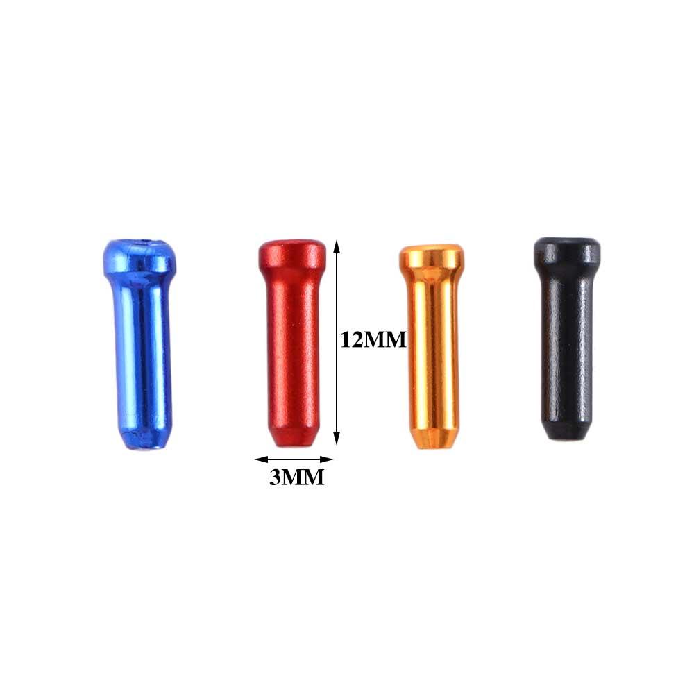 Shift Cables Colorful Inner Cable Tips Cables End Caps Bicycle line tail cap Brake Shifter