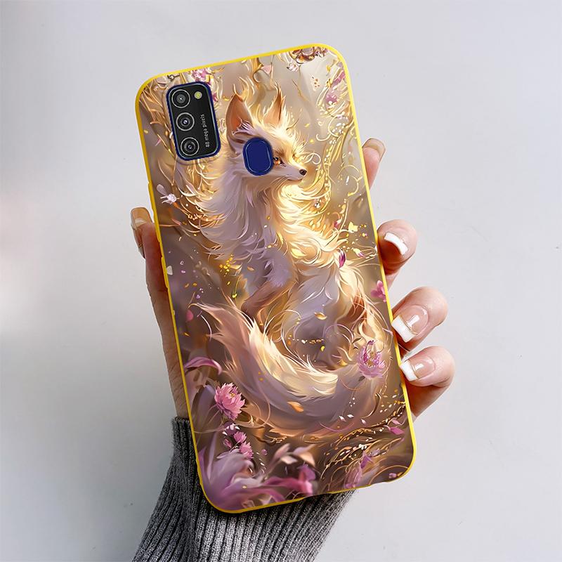 Для Samsung Galaxy M21 M30S M31 M31s Чехол Мягкий Силиконовый Задняя Крышка Телефона Для Samsung M31 M31S M30s M21 M 30 s Чехол Мультяшный Funda