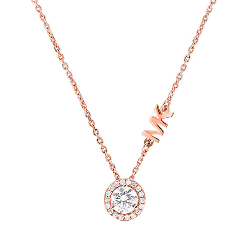 Michael Kors MK Logo Round Necklace MKC1208AN791