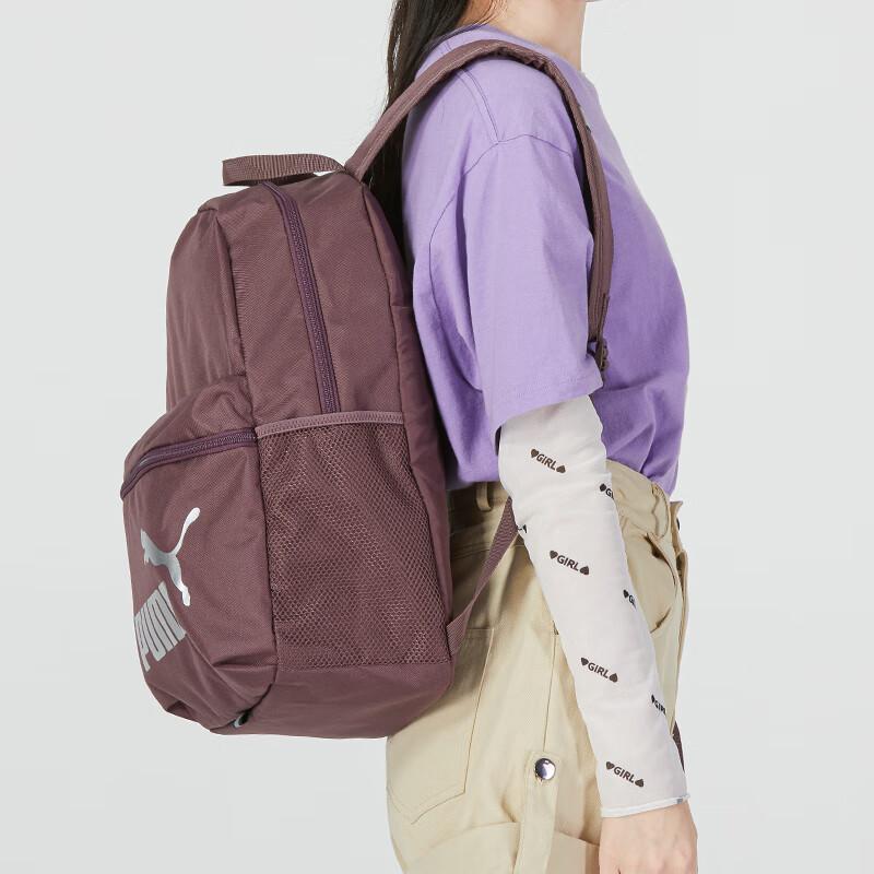 New PUMA Fabric Backpack Regular Unisex Purple 075487-41
