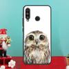 Owl Watercolor Animal For Huawei Nova 12i 12s 11i 5T Y90 Y70 Y60 Y61 Y91 Y72 9 10 SE P60 Pro P20 P30 P40 Lite Case