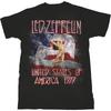 Led Zeppelin Звезды и Полосы США '77 Официальный Мерч 100% Хлопок Футболка Мужская Топ M/L/XL Новый-