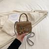 Modern Chic Korean Chain Quilted Bucket Bag For Women 2023 New Trendy Shoulder Crossbody Handbag