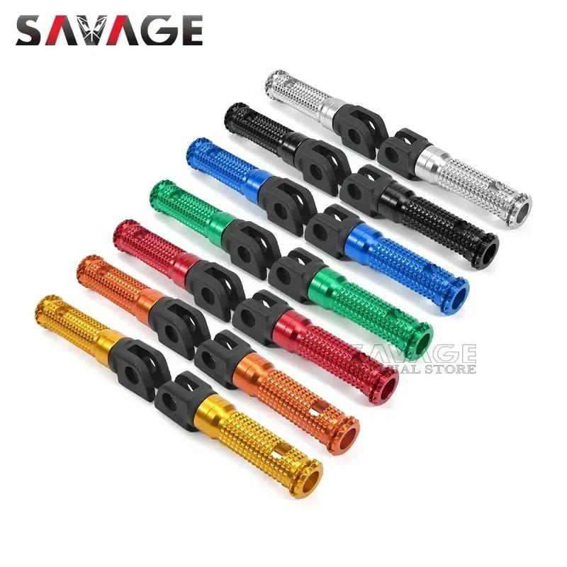 Передние Подножки Педали Для KAWASAKI Z900 Z750 Z650 Z300 Z250 Z125 VERSYS 650 1000 X300 NINJA 250 300 ZX14R Подножка Водителя