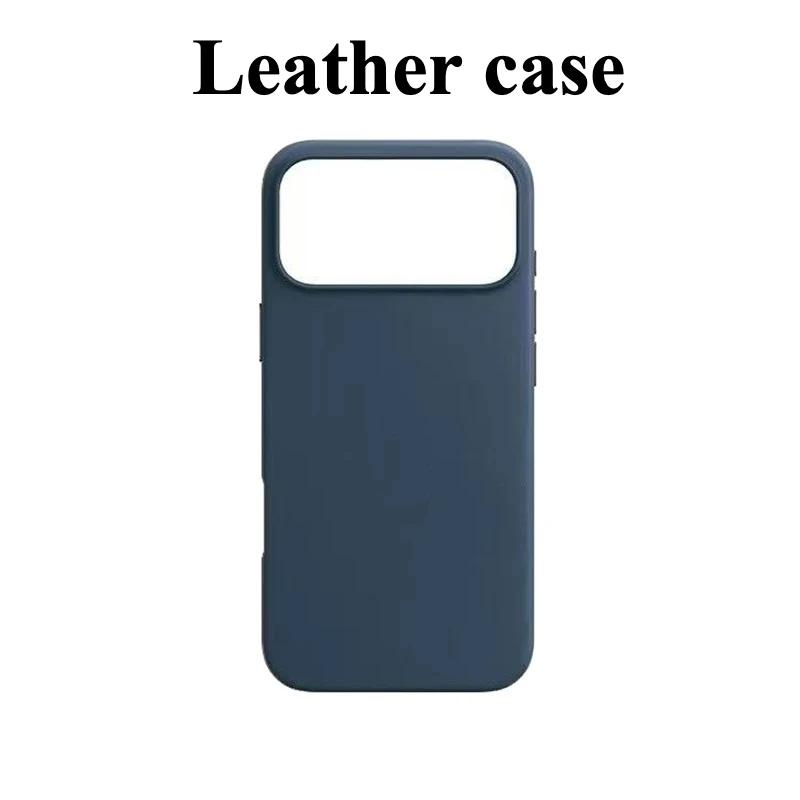 Деловой кожаный чехол Sle для Apple Magsafe Чехол для iPhone 17 Pro Max 17 Air Беспроводная зарядка Магнитная крышка 16 15 14 13 Pro Max