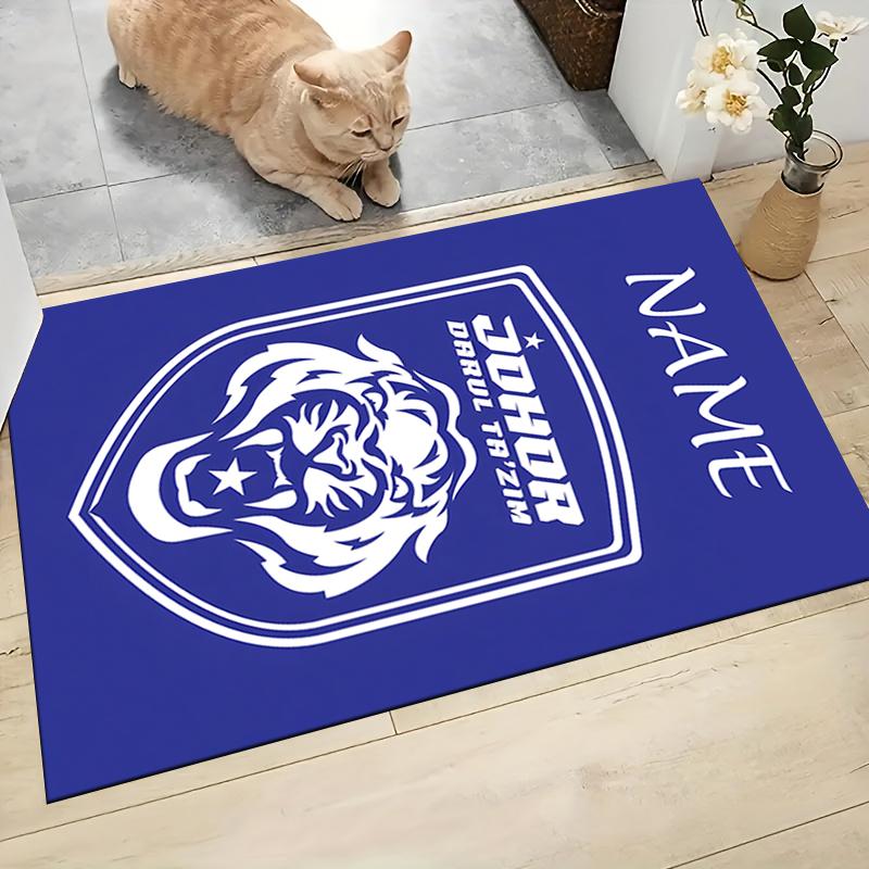 Custom Name Portugal's National Emblem Carpet Rug Customizable Soft Washable Anti-Slip Home Living Room Sofa Mats Personalized Rug. 0909251