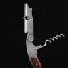Promotional Red Wine Tool Gift Rosewood French Patented Spring Wine Key Double Hinged Wine Waiter Corkscrew