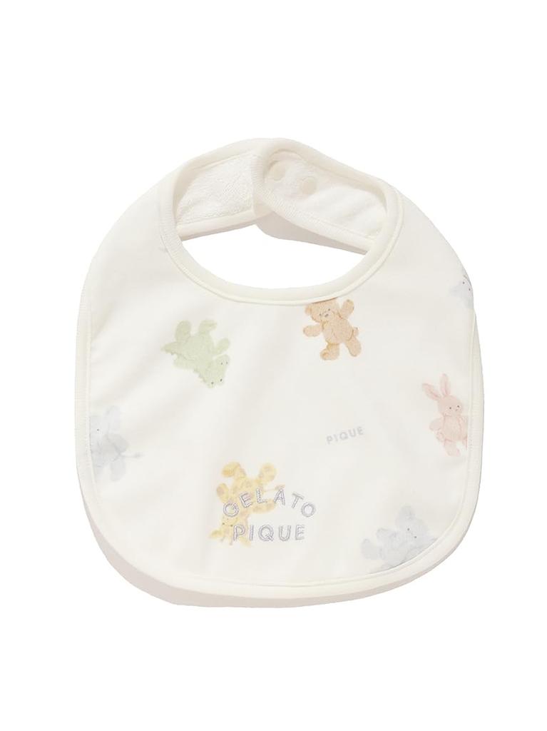 Gelato Pique Baby Plush Bib (PBGG251618OWHTF)