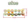 Rolling Sensory Fidget Toy Chain Bicycle Shape Fingertip Decompressor Stress Relief Finger Toys Portable Relaxing Toys for Home