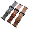 125MM+75MM Manual Fashionable Genuine Leather Strap Watch Band for Apple Watch